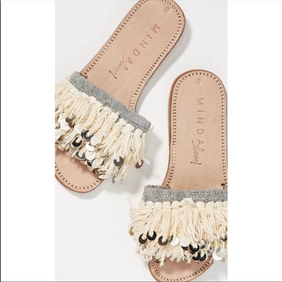 Anthropologie Shoes - Anthropologie Fringe Sandals NIB 